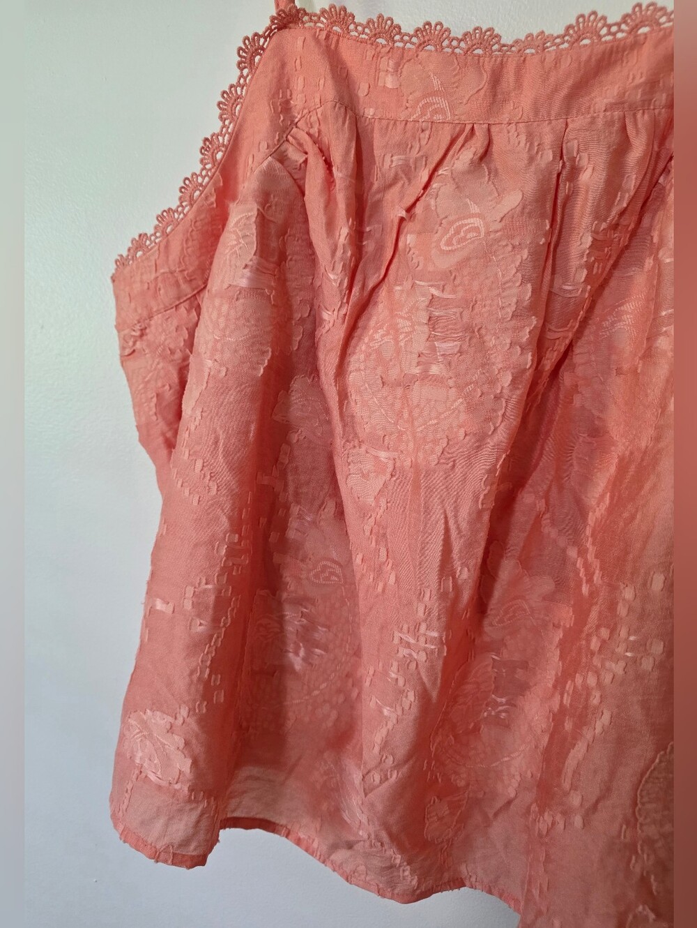 NWOT Ophelia Roe Spaghetti Strap Swing Tank Top Coquette Soft Girl Dollette 1X